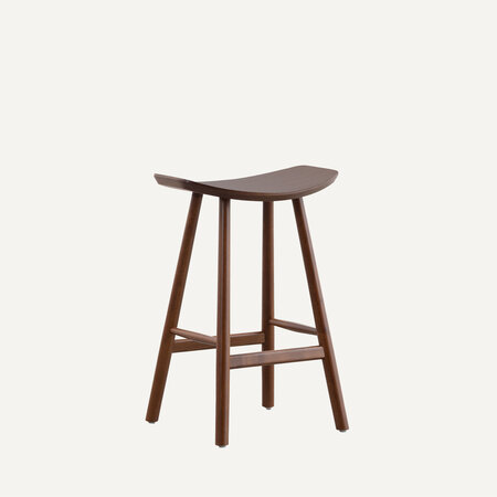 Silja Counter Barstool | Walnut Coloured Silja Counter Barstool | Walnut Coloured