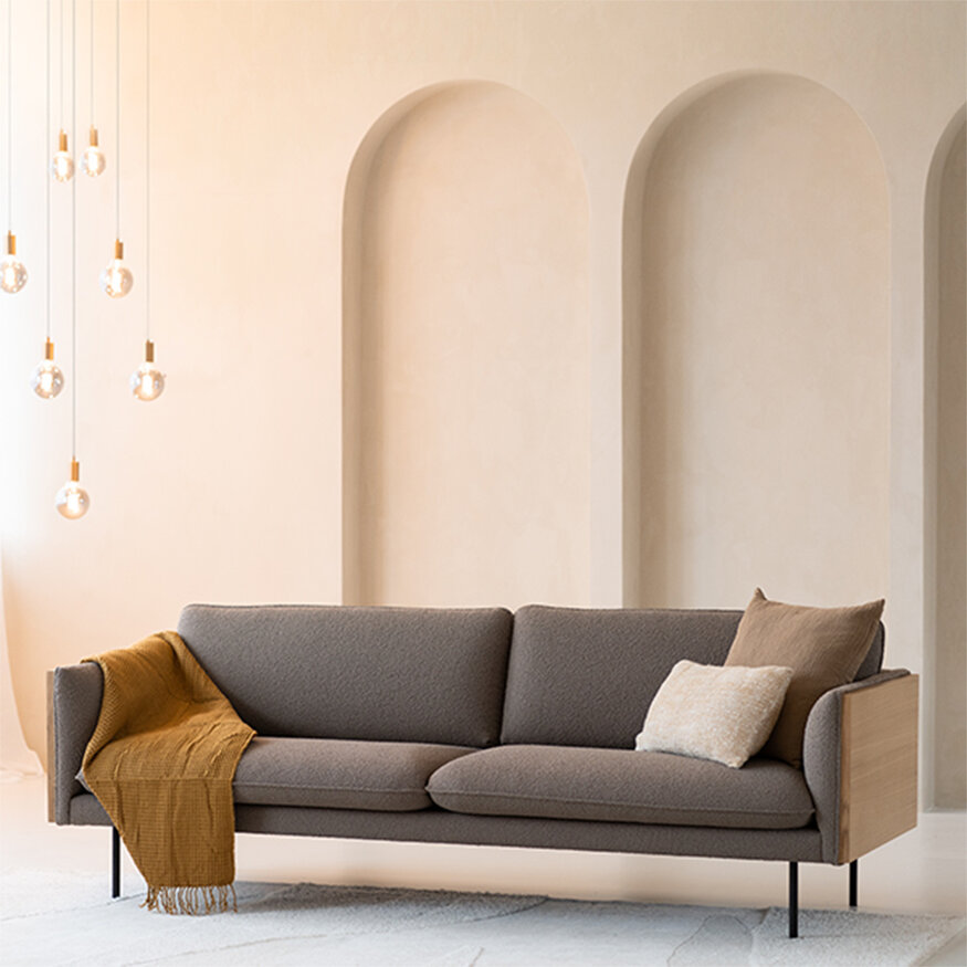 Sav & Økse Scandinavian 2-seater sofa Jonne