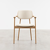 Sav & Økse Sinni with armrests Scandinavian dining chair
