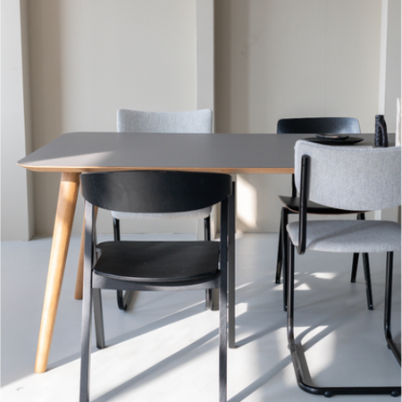 Zwarte eetkamerstoelen
