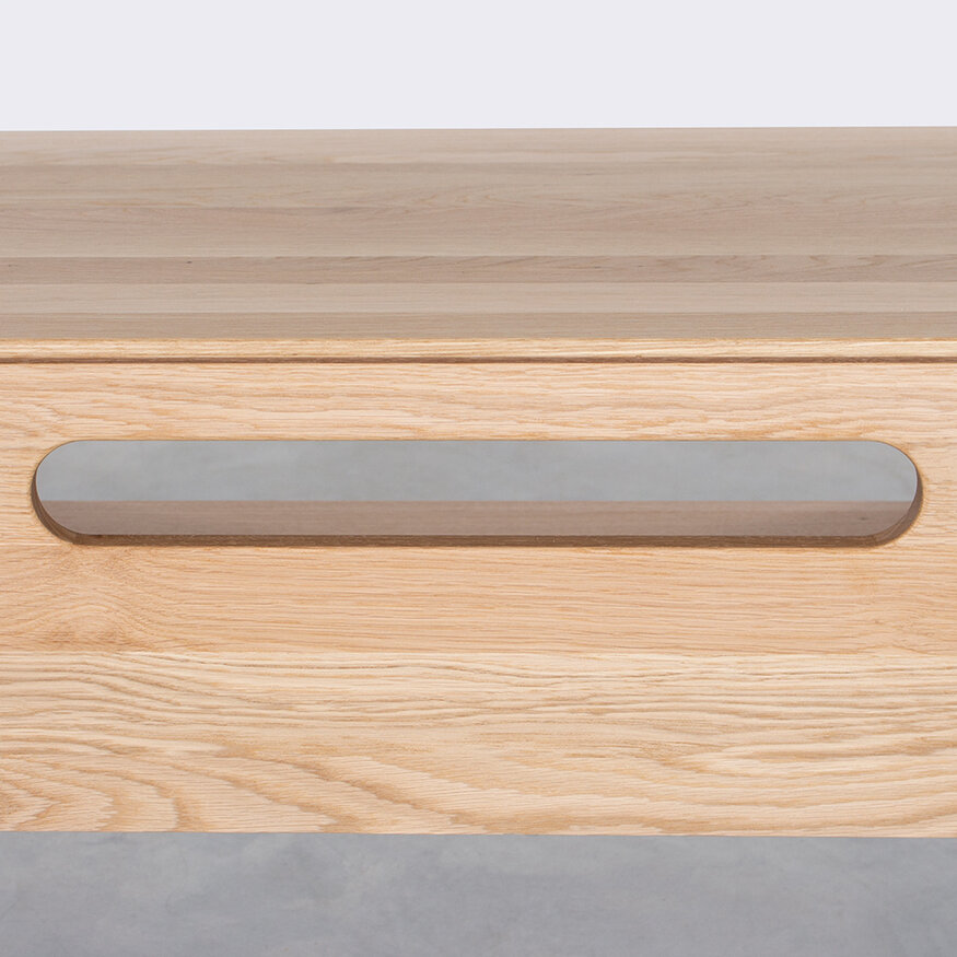 Scandinavian TV Cabinet Rikke with 3 drawers Sav & Økse Scandinavian TV Cabinet Rikke with 3 drawers