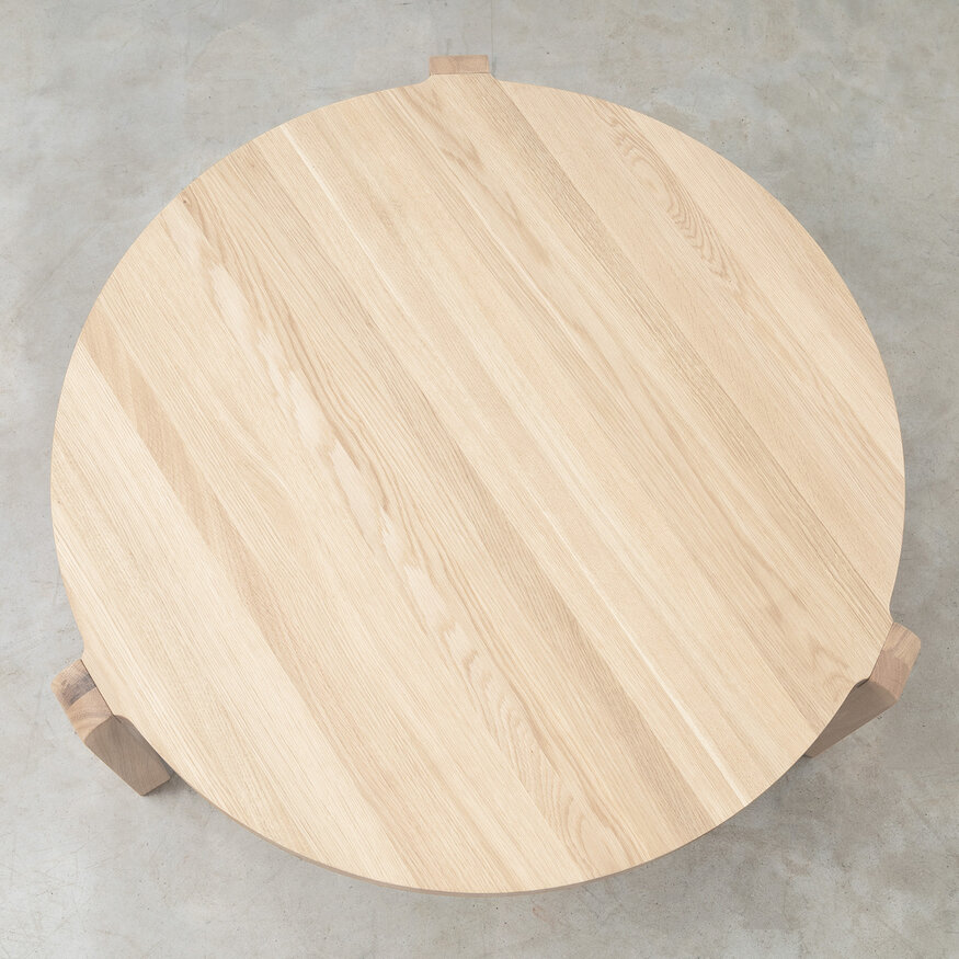 Sav & Økse Ronde Salontafel Fraek