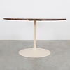 Tinne Tafel met Rond Houten Blad