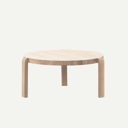 Fraek CoffeeTable Round | Oak Whitewash Fraek CoffeeTable Round | Oak Whitewash