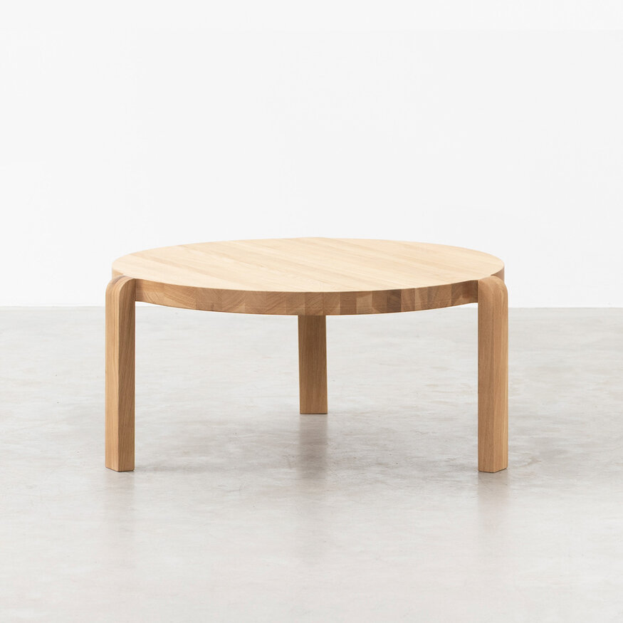 Sav & Økse Ronde Salontafel Fraek