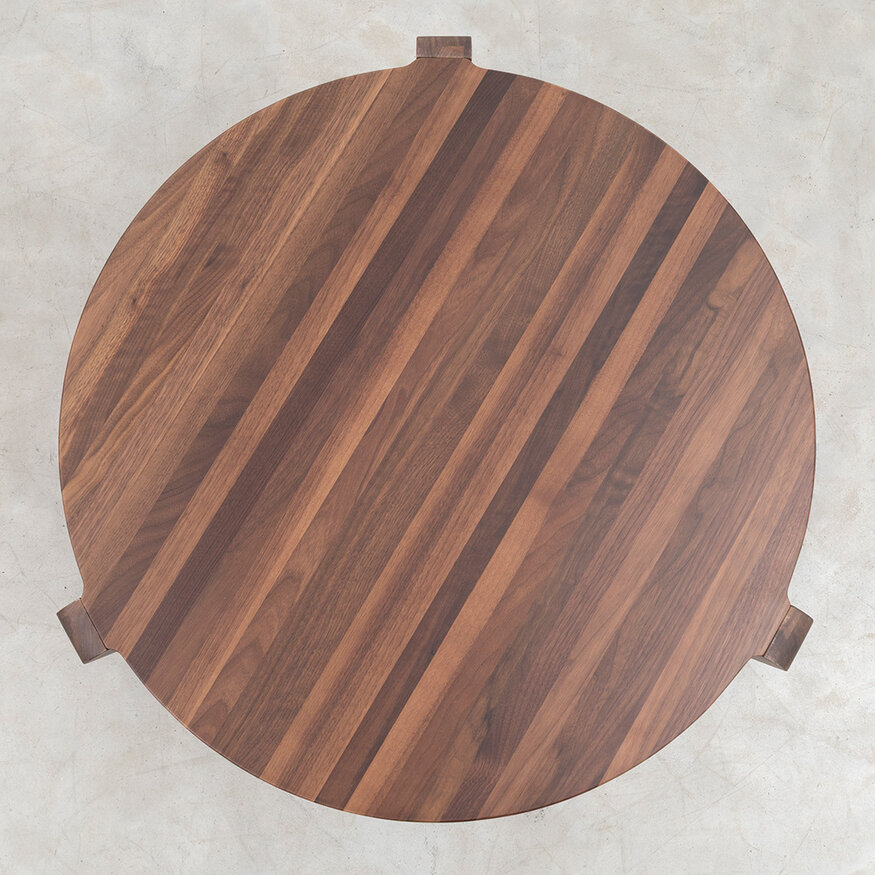 Sav & Økse Ronde Salontafel Fraek