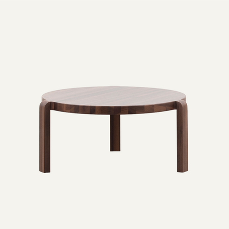 Fraek CoffeeTable Round | Walnut
