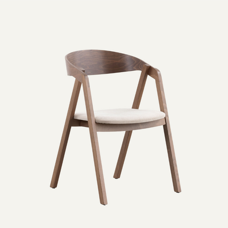Edske Walnut Colored | Seat Sand