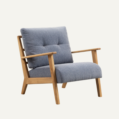 Hans Fauteuil | Denim Blue