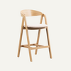 Sav & Økse Wooden Counter Barstoel Edske