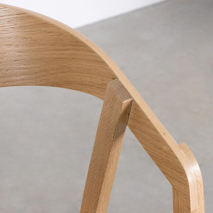 Houten Counter Barstoel Edske Sav & Økse Houten Counter Barstoel Edske