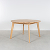 Sav & Økse Ronde uitschuifbare tafel Nonne Ø130+(1x50)