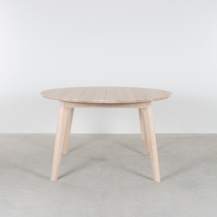 Ronde uitschuifbare tafel Nonne Ø140+(1x60) Sav & Økse Ronde uitschuifbare tafel Nonne Ø140+(1x60)