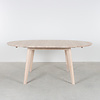 Sav & Økse Ronde uitschuifbare tafel Nonne Ø140+(1x60)