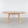 Sav & Økse Ronde uitschuifbare tafel Nonne Ø120+(1x50)