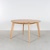 Sav & Økse Ronde uitschuifbare tafel Nonne Ø130+(1x50)