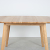 Sav & Økse Round extentable table Nonne Ø130+(1x50)