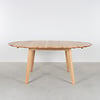Sav & Økse Ronde uitschuifbare tafel Nonne Ø130+(1x50)