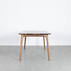 Sav & Økse Fjerre uitschuifbare tafel 200x90+(1x50)