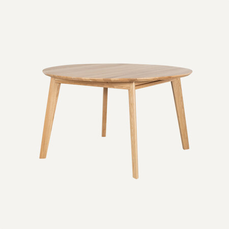 Nonne Tafel Rond Uitschuifbaar Ø130+(1x50) | Eiken Geolied Nonne Tafel Rond Uitschuifbaar Ø130+(1x50) | Eiken Geolied