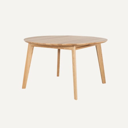 Nonne Round Extendable Table Ø120+(1x50) | Oak Oiled
