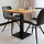 Bistrotisch Quadratisch Mangoholz 60x60cm