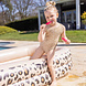 Swim Essentials Vierkant zwembad luipaard beige - 211cm x 132cm x 46cm Swim Essentials Vierkant zwembad luipaard beige - 211cm x 132cm x 46cm