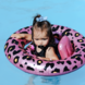 Swim Essentials Baby float luipaard rose goud - 69cm Swim Essentials Baby float luipaard rose goud - 69cm