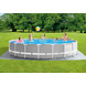 Intex Zwembad prism frame premium pool set - 549cm x 122cm Intex Zwembad prism frame premium pool set - 549cm x 122cm