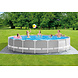 Intex Zwembad prism frame premium pool set - 610cm x 132cm Intex Zwembad prism frame premium pool set - 610cm x 132cm