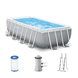 Intex Zwembad prism frame rectangular pool set - 400cm x 200cm x 100cm Intex Zwembad prism frame rectangular pool set - 400cm x 200cm x 100cm