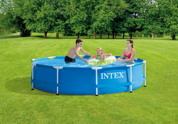 Wonen Londen heroïsch Intex zwembad metal frame pool set - 305cm x 76cm kopen? - Zwembadkopen.nl