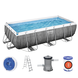 Bestway Zwembad power steel set rechthoek rotan - 404cm x 201cm x 100cm Bestway Zwembad power steel set rechthoek rotan - 404cm x 201cm x 100cm