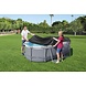 Bestway Flowclear zwembad cover ovaal - 305cm x 184cm Bestway Flowclear zwembad cover ovaal - 305cm x 184cm