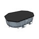 Bestway Flowclear zwembad cover ovaal - 305cm x 184cm Bestway Flowclear zwembad cover ovaal - 305cm x 184cm