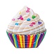 Intex Cupcake luchtbed - 142cm x 135cm Intex Cupcake luchtbed - 142cm x 135cm