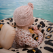 Swim Essentials Baby float luipaard beige - 69cm Swim Essentials Baby float luipaard beige - 69cm