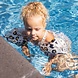 Swim Essentials Zwembandjes luipaard beige - 15cm x 19cm Swim Essentials Zwembandjes luipaard beige - 15cm x 19cm