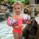 Swim Essentials Zwembandjes luipaard rose goud - 15cm x 19cm Swim Essentials Zwembandjes luipaard rose goud - 15cm x 19cm