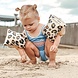 Swim Essentials Zwembandjes luipaard beige - 14cm x 17cm Swim Essentials Zwembandjes luipaard beige - 14cm x 17cm