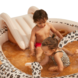 Swim Essentials Avontuur zwembad luipaard beige - 203cm x 173cm x 89cm Swim Essentials Avontuur zwembad luipaard beige - 203cm x 173cm x 89cm