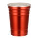 Fjesta Aluminium red cups - 52cl - Rood Fjesta Aluminium red cups - 52cl - Rood