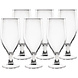 Fjesta Kunststof bierglazen tulp - 28cl - Transparant - 6 stuks Fjesta Kunststof bierglazen tulp - 28cl - Transparant - 6 stuks