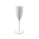 Fjesta Kunststof champagneglazen - 15cl - Wit - 6 stuks Fjesta Kunststof champagneglazen - 15cl - Wit - 6 stuks