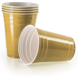 Fjesta Red cups - Goud - 25 stuks Fjesta Red cups - Goud - 25 stuks