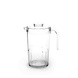 Fjesta Kunststof pitchers met deksel - 1 liter - Transparant - 2 stuks Fjesta Kunststof pitchers met deksel - 1 liter - Transparant - 2 stuks