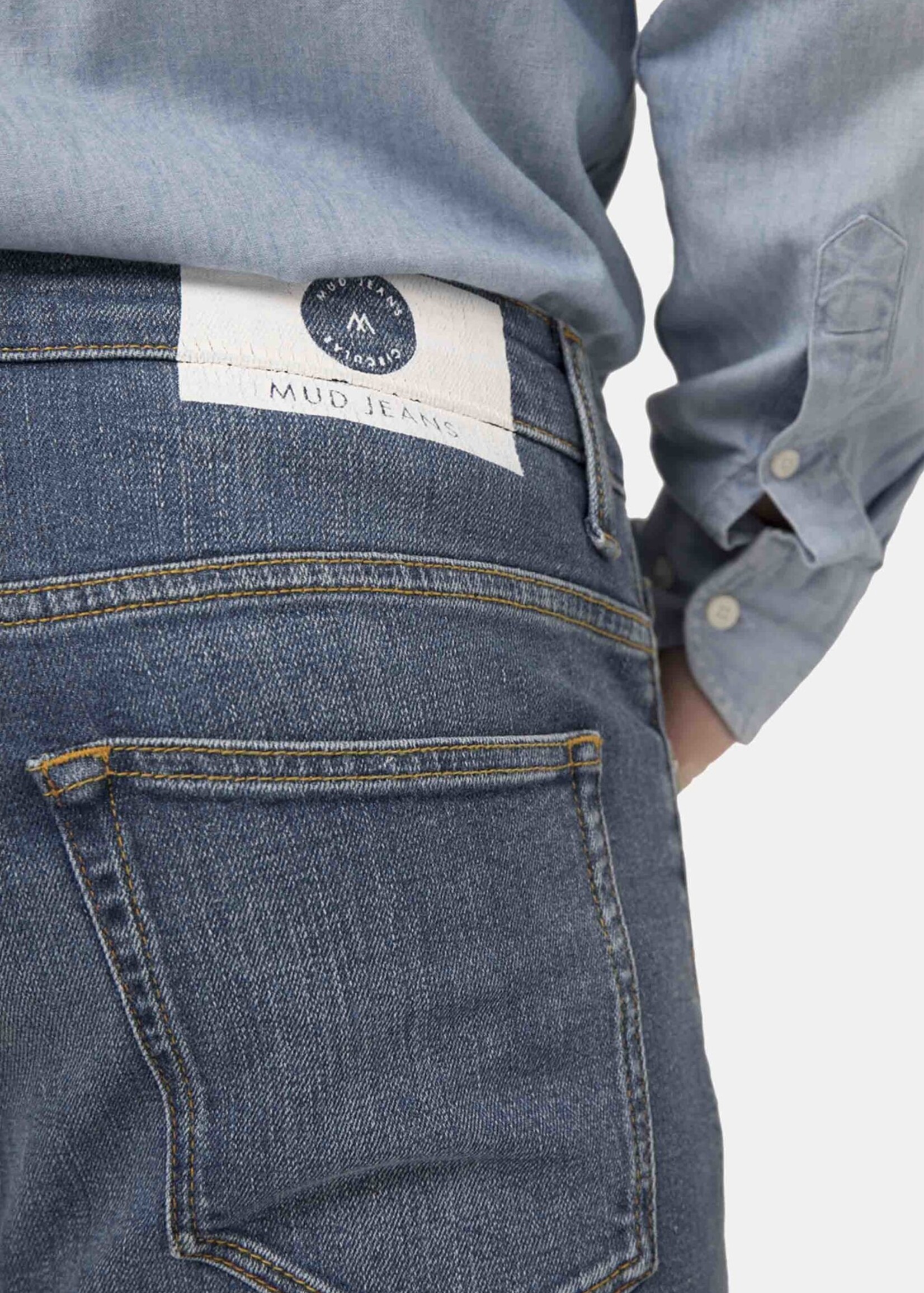 MUD JEANS MUD JEANS REGULAR BRYCE AUTH INDIGO