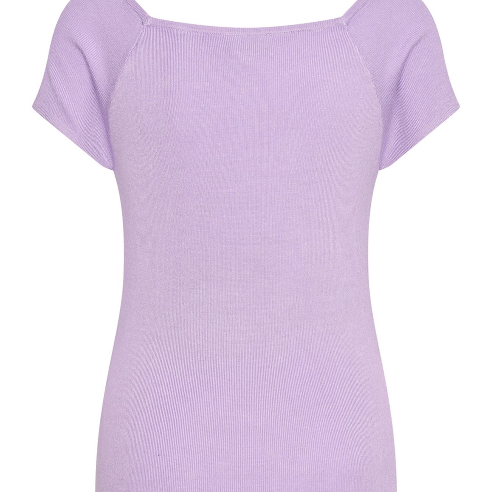 ZILCH ZILCH SHORT SLEEVE BAMBOO TOP LILIAC