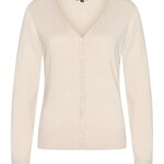 ZILCH ZILCH BAMBOO CARDIGAN V NECK BEIGE