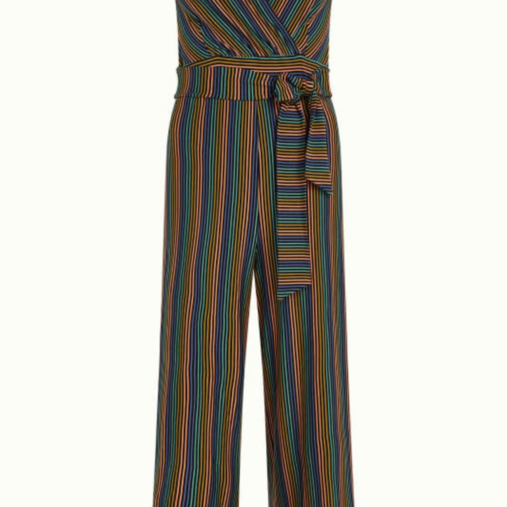 KING LOUIE KING LOUIE LOT MIDI JUMPSUIT MARIANI STRIPE